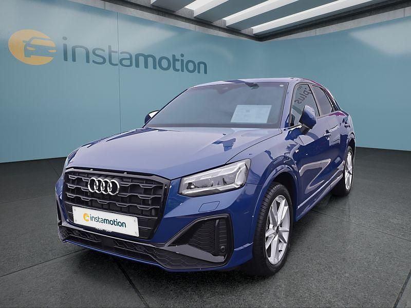 Blau Gebraucht 2025 Audi Q2 S-Line SUV | 35.749 € (Teuer) - Bild 1/4