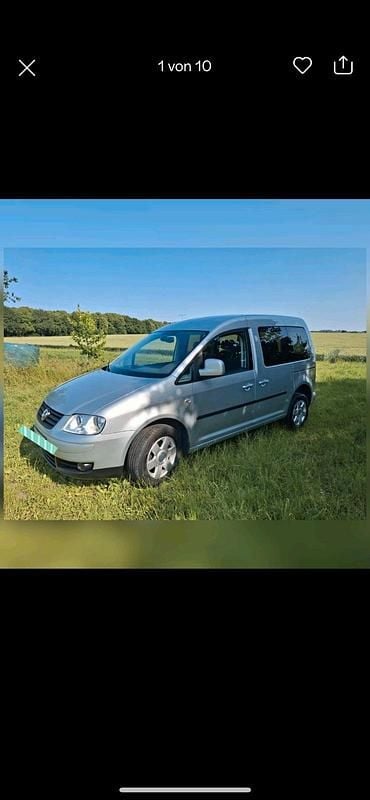 Gebraucht VW Caddy Life 80 PS (58 kW) 2010 Silber Van / Kleinbus