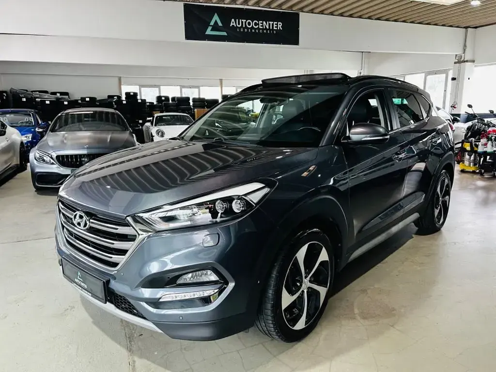 Gebraucht Hyundai Tucson Premium 177 PS (130 kW) 2018 Grau SUV