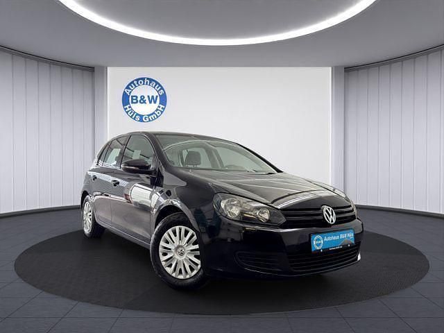 Schwarz Gebraucht 2009 VW Golf VI Trendline Limousine | 4.999 € (Guter Preis) - Bild 1/4