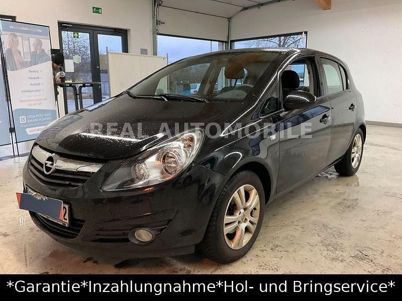 Gebraucht Opel Corsa Edition 75 PS (55 kW) 2010 Schwarz Limousine