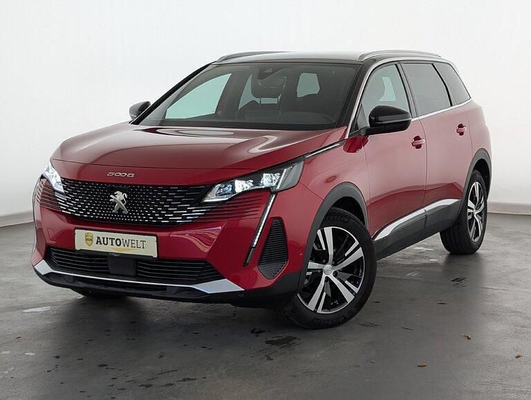 Rot Gebraucht 2022 Peugeot 5008 GTi Van / Kleinbus | 28.460 € (Fairer Preis) - Bild 1/4