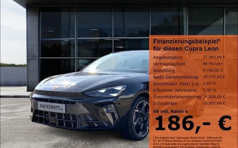 Schwarz Neu 2025 Cupra Leon Kombi | 35.960 € (Fairer Preis) - Bild 1/4
