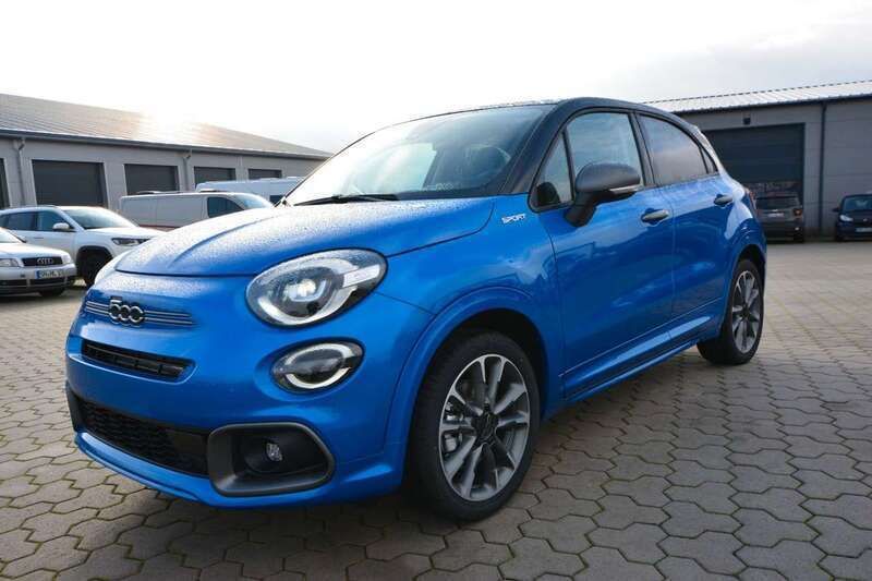 Blau metallic Gebraucht 2022 Fiat 500X Sport SUV | 34.499 € - Bild 1/4