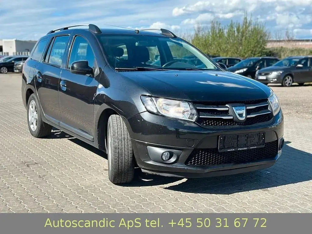 Gebraucht Dacia Logan MCV Lauréate 90 PS (66 kW) 2017 Schwarz Kombi