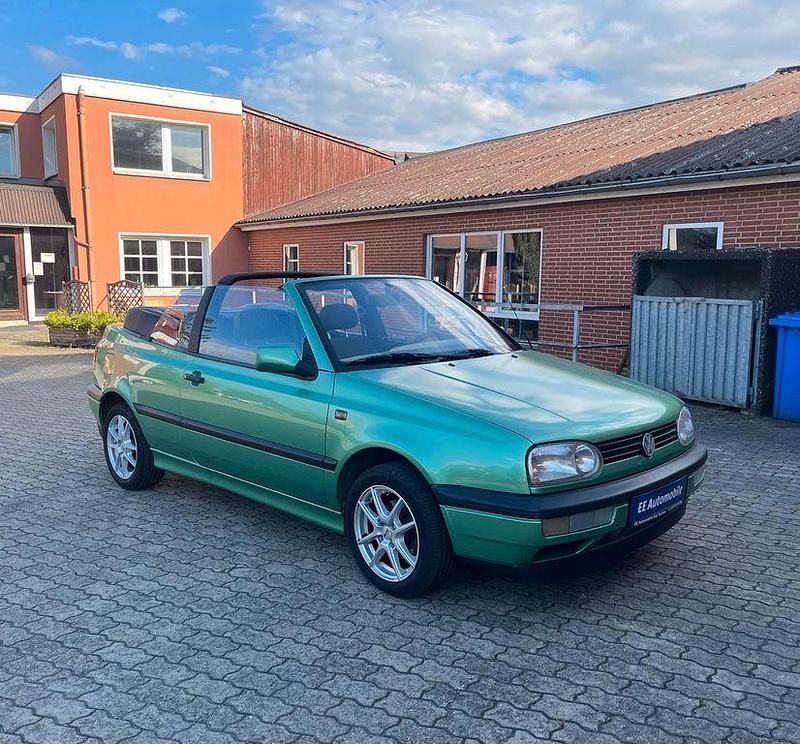 Gebraucht VW Golf Cabriolet 75 PS (55 kW) 1994 Grün Cabrio