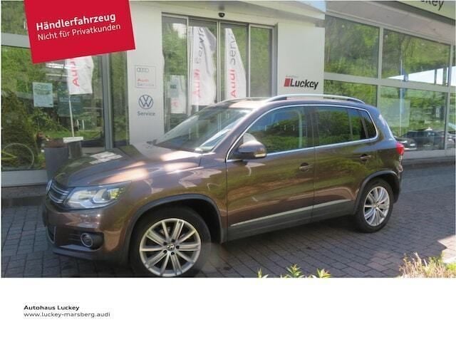 Braun Gebraucht 2012 VW Tiguan Sportline SUV | 11.980 € (Guter Preis) - Bild 1/4