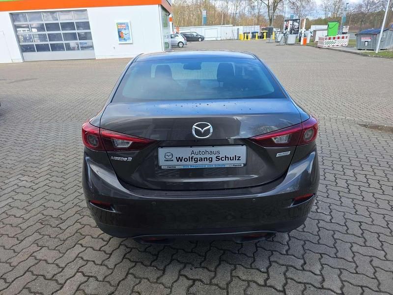 Gebraucht Mazda 3 Exclusive 120 PS (88 kW) 2017 Obsidiangrau metallic Limousine