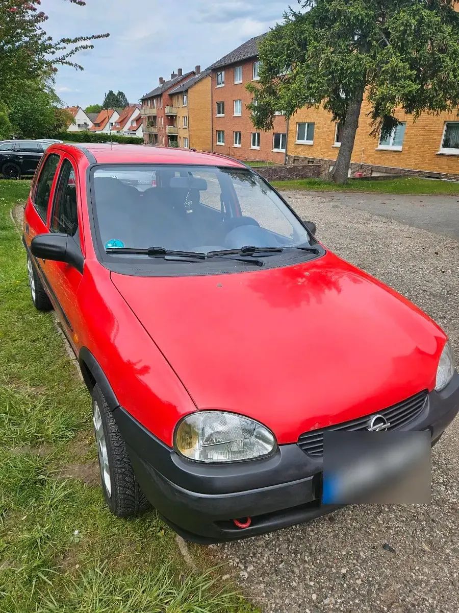 Gebraucht Opel Corsa 58 PS (42 kW) 2000 Rot Kleinwagen