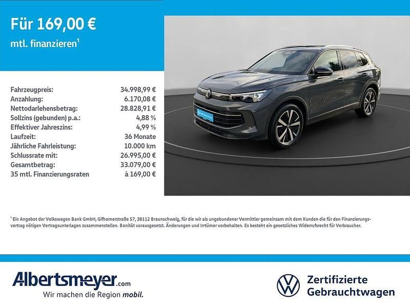 Grau Gebraucht 2025 VW Tiguan Goal SUV | 34.998 € - Bild 1/3
