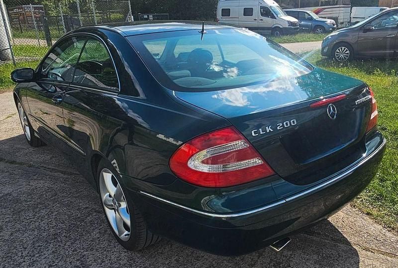Gebraucht Mercedes CLK200 Elegance 163 PS (119 kW) 2003 Grün Coupé