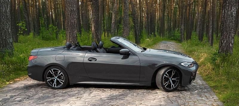 Grau Gebraucht 2021 BMW 420 M Sport Cabrio | 40.600 € (Fairer Preis) - Bild 1/4