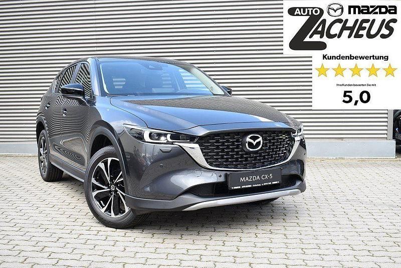 Gebraucht Mazda CX-5 Newground 184 PS (135 kW) 2022 Machine grey SUV