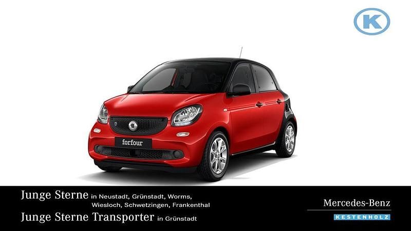 Karosserie in cadmium red Gebraucht 2018 Smart ForFour Electric Drive Passion Limousine | 8.990 € (Fairer Preis) - Bild 1/4
