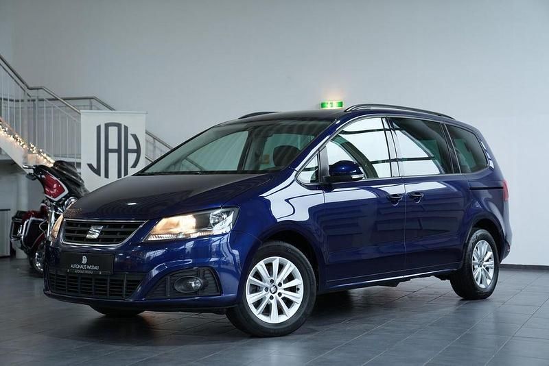 "atlantic" blau Gebraucht 2019 Seat Alhambra Style Van / Kleinbus | 16.990 € (Guter Preis) - Bild 1/4