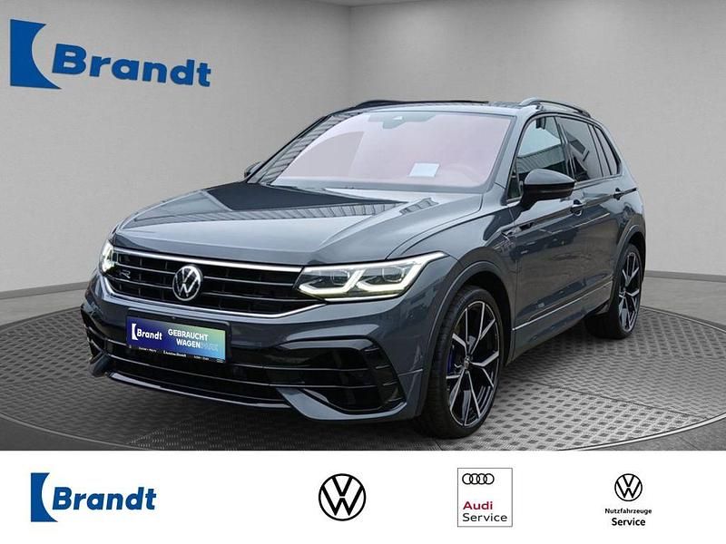 Delfingrau metallic (metallic) Gebraucht 2021 VW Tiguan R SUV | 36.890 € (Fairer Preis) - Bild 1/3