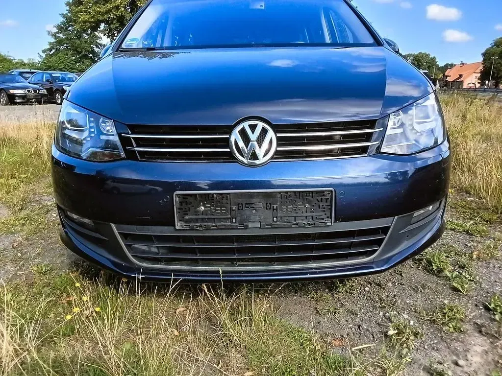 Gebraucht VW Sharan Match 140 PS (102 kW) 2013 Blau Van / Kleinbus