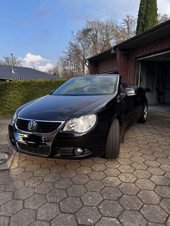 Gebraucht VW Eos 122 PS (89 kW) 2008 Schwarz Cabrio
