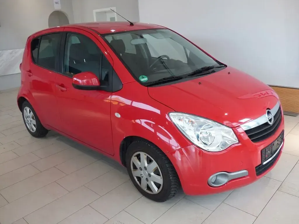 Gebraucht Opel Agila Edition 86 PS (63 kW) 2008 Rot Kleinwagen