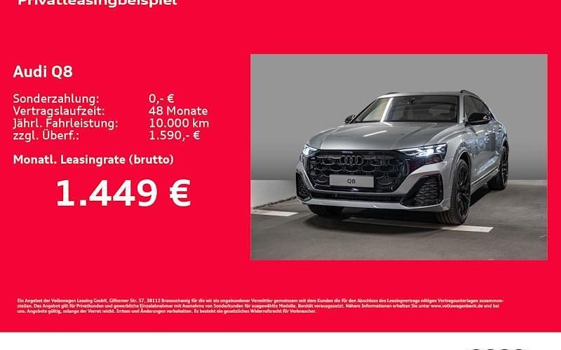 Neu Audi Q8 Ambiente 286 PS (210 kW) 2026 Silber SUV