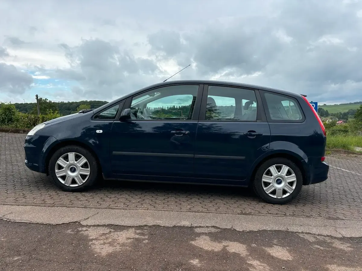 Gebraucht Ford C-MAX 125 PS (91 kW) 2009 Blau Van / Kleinbus