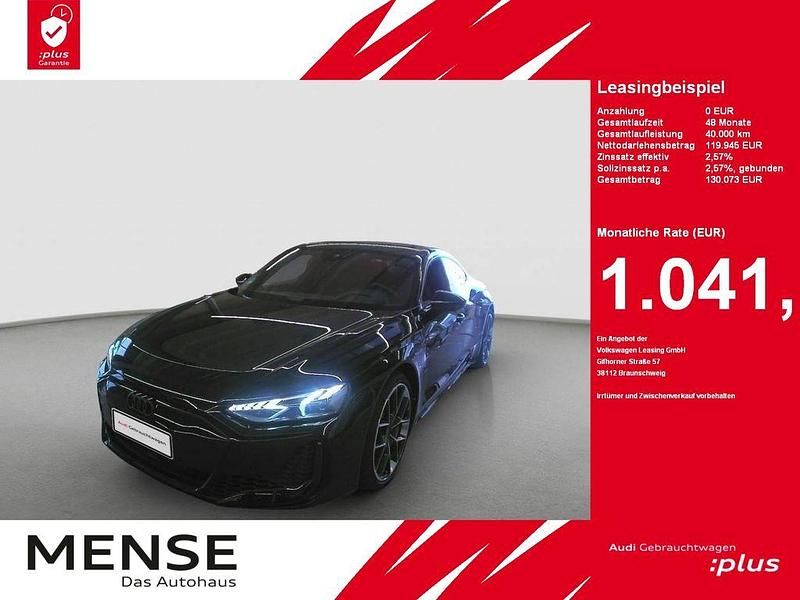 Mythosschwarz Gebraucht 2025 Audi RS e-tron GT Ambiente Limousine | 119.945 € (Guter Preis) - Bild 1/4