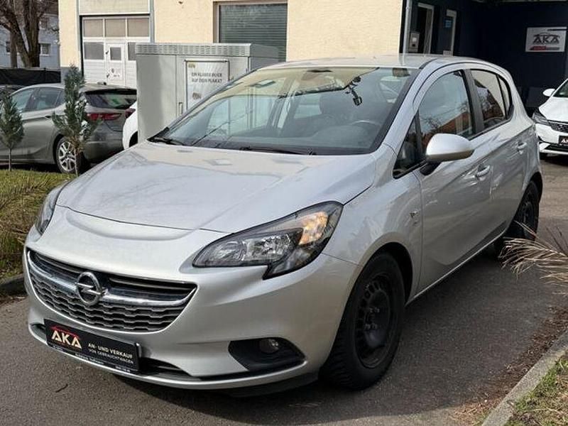 Gebraucht Opel Corsa drive 90 PS (66 kW) 2015 Silber Kleinwagen