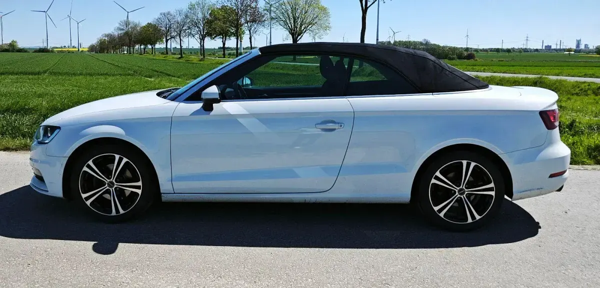 Gebraucht Audi A3 Cabriolet Ambition 125 PS (91 kW) 2014 Weiß Cabrio