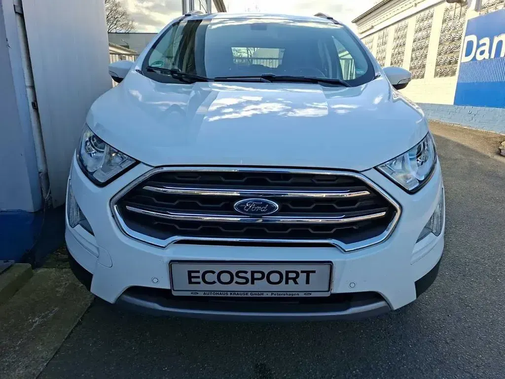 Gebraucht Ford Ecosport Titanium 125 PS (91 kW) 2018 Frostweiß SUV