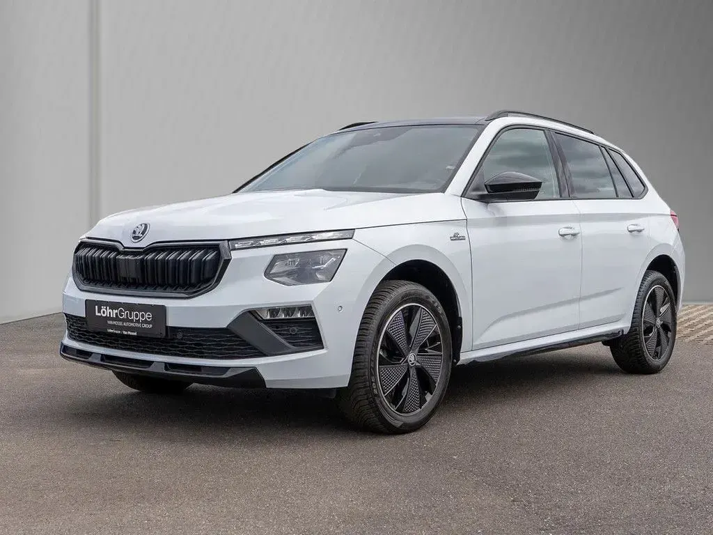 Gebraucht Skoda Kamiq Monte Carlo 150 PS (110 kW) 2025 Moonweiss metallic SUV