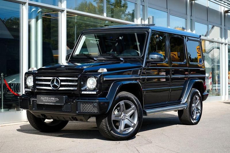 Schwarz Gebraucht 2018 Mercedes G350 AMG SUV | 69.990 € - Bild 1/4