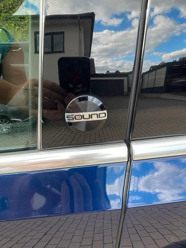 Gebraucht VW Sharan Sound 150 PS (110 kW) 2017 Blau Van / Kleinbus