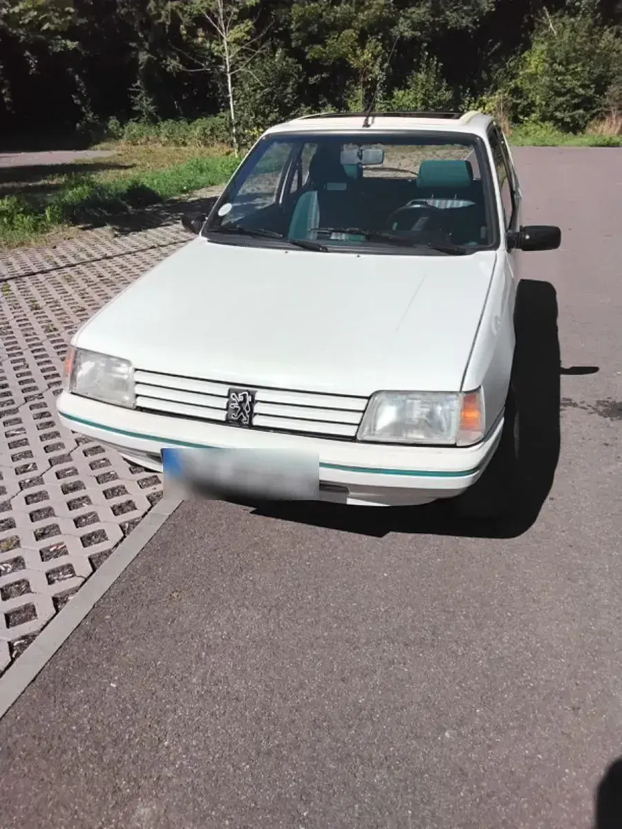 Gebraucht Peugeot 205 75 PS (55 kW) 1991 Weiß Kleinwagen