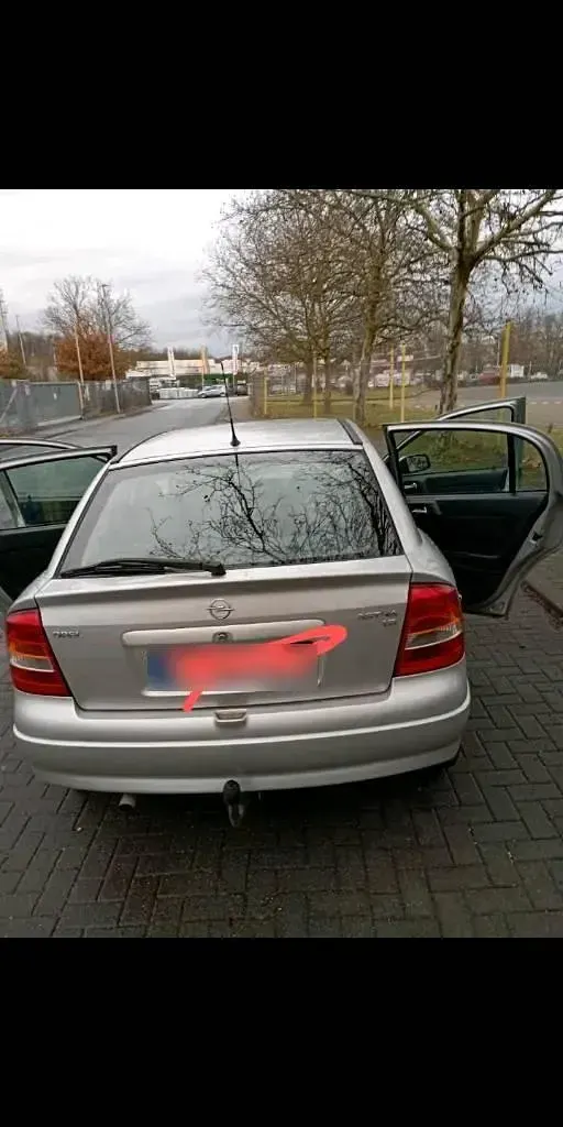 Gebraucht Opel Astra 125 PS (91 kW) 2002 Silber Kleinwagen