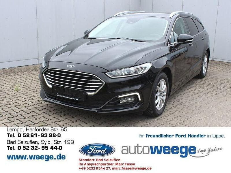 Schwarz (metallic) Gebraucht 2019 Ford Mondeo Business Edition Kombi | 17.990 € (Fairer Preis) - Bild 1/4