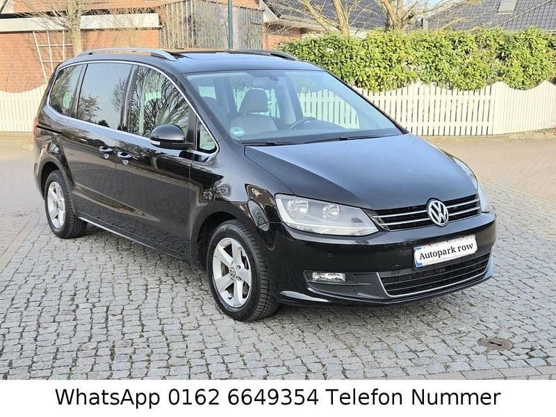 Gebraucht VW Sharan Comfortline 140 PS (102 kW) 2011 Schwarz Van / Kleinbus