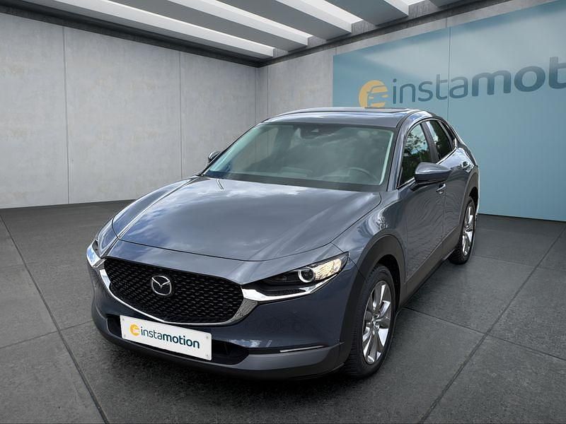 Grau Gebraucht 2022 Mazda CX-30 Selection SUV | 24.649 € (Fairer Preis) - Bild 1/4