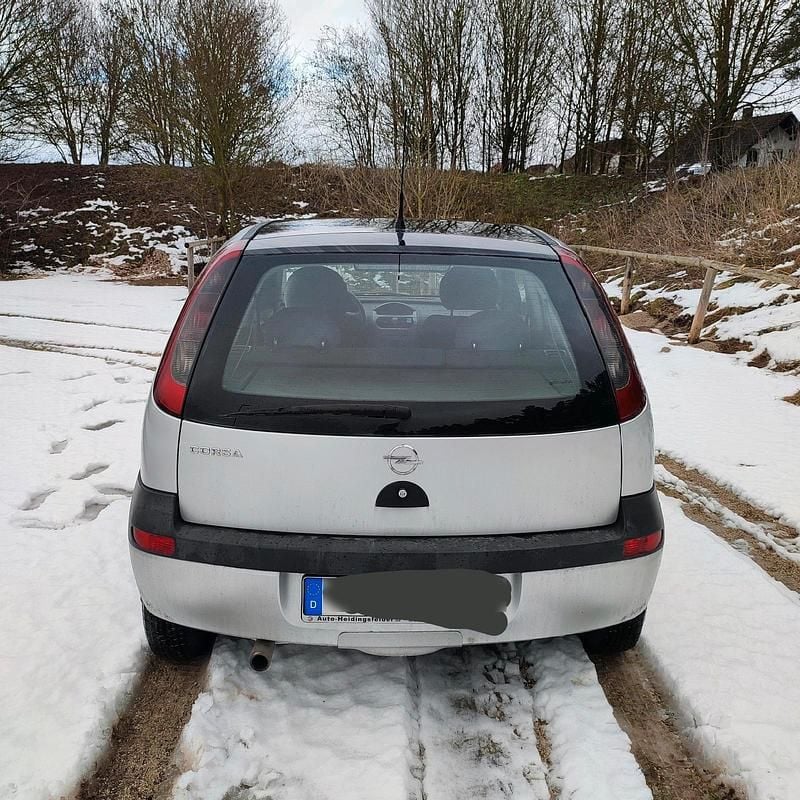 Gebraucht Opel Corsa 75 PS (55 kW) 2003 Silber Kleinwagen