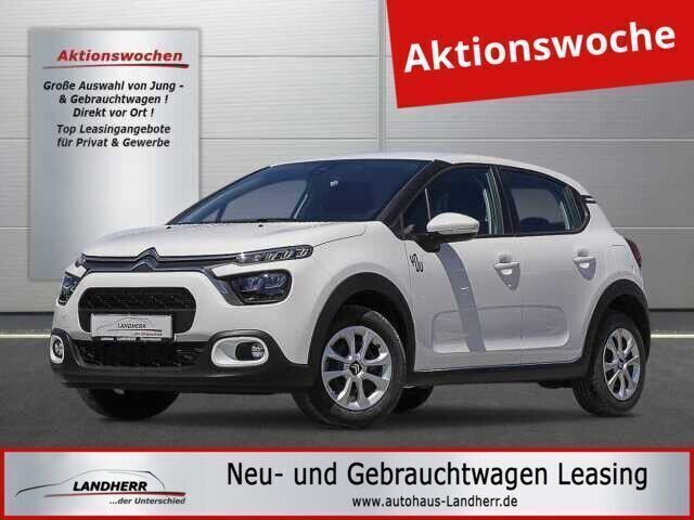 Polarweiss Gebraucht 2024 Citroën C3 PureTech Kleinwagen | 12.810 € (Guter Preis) - Bild 1/4