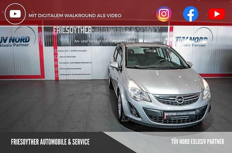 Gebraucht Opel Corsa Satellite 69 PS (50 kW) 2011 Silber Kleinwagen