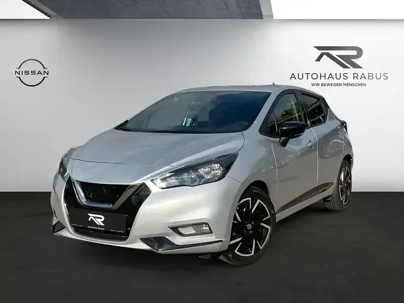 Gebraucht Nissan Micra 92 PS (67 kW) 2022 Platinum silver (metallic) Kleinwagen