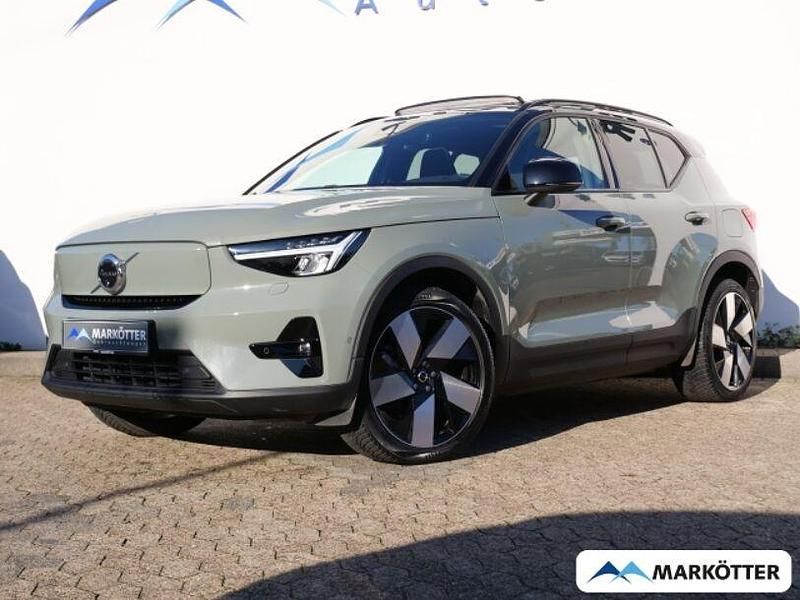 Gruen Gebraucht 2022 Volvo XC40 Ultimate SUV | 34.990 € (Teuer) - Bild 1/4