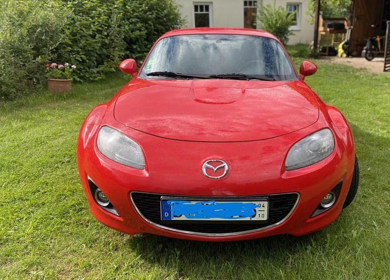 Rot Gebraucht 2010 Mazda MX5 Center-Line Cabrio | 14.400 € (Teuer) - Bild 1/4