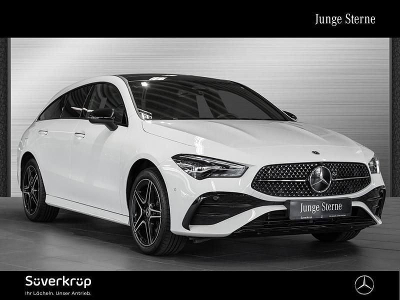Weiß Gebraucht 2023 Mercedes CLA250e Shooting Brake Premium Kombi | 33.725 € (Fairer Preis) - Bild 1/4