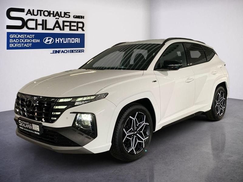 Polar white / sol Gebraucht 2022 Hyundai Tucson N Line SUV | 25.980 € (Fairer Preis) - Bild 1/4