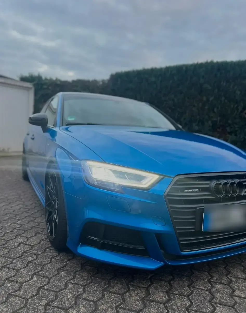 Brugt Audi A3 Sportback 184 HK (135 kW) 2017 Blå Hatchback