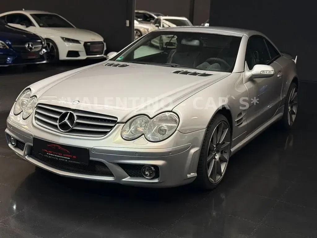 Gebraucht Mercedes SL500 AMG 306 PS (225 kW) 2002 Silber Cabrio