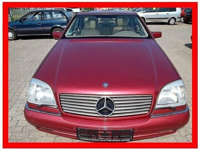 Gebraucht Mercedes CL600 394 PS (289 kW) 1997 Rot (metallic) Coupé