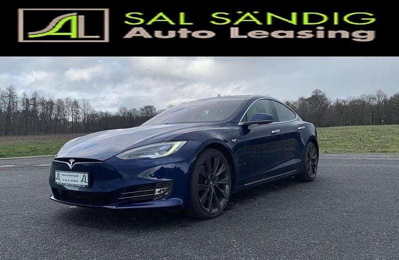 Blau Gebraucht 2018 Tesla Model S Kleinwagen | 29.450 € (Fairer Preis) - Bild 1/4
