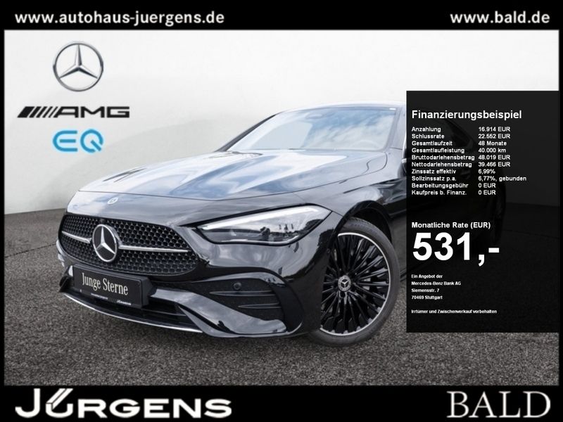Gebraucht Mercedes CLE220 AMG 197 PS (144 kW) 2023 Metalliclack obsidianschwarz Coupé